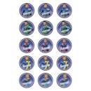 Thunderbirds Edible Icing Cupcake Images